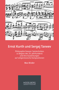 Ernst Kurth und Sergej Taneev