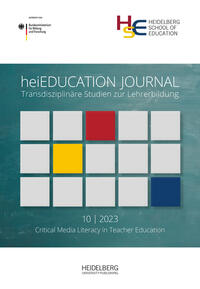 heiEDUCATION?JOURNAL / Critical Media Literacy in Teacher Education