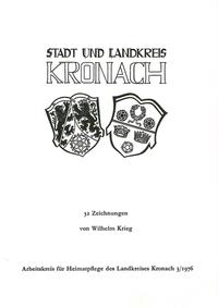 Heimatkundliches Jahrbuch des Landkreises Kronach / Stadt und Landkreis Kronach