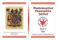 Brandenburgisches Genealogisches Jahrbuch (BGJ) / Brandenburgisches Genealogisches Jahrbuch 2013