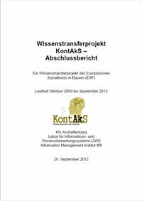 Wissenstransferprojekt KontAkS - Abschlussbericht