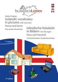 Isländische Vokabeln in Bildern mit Übungen (1. Band) // Icelandic vocabulary in pictures with exercises