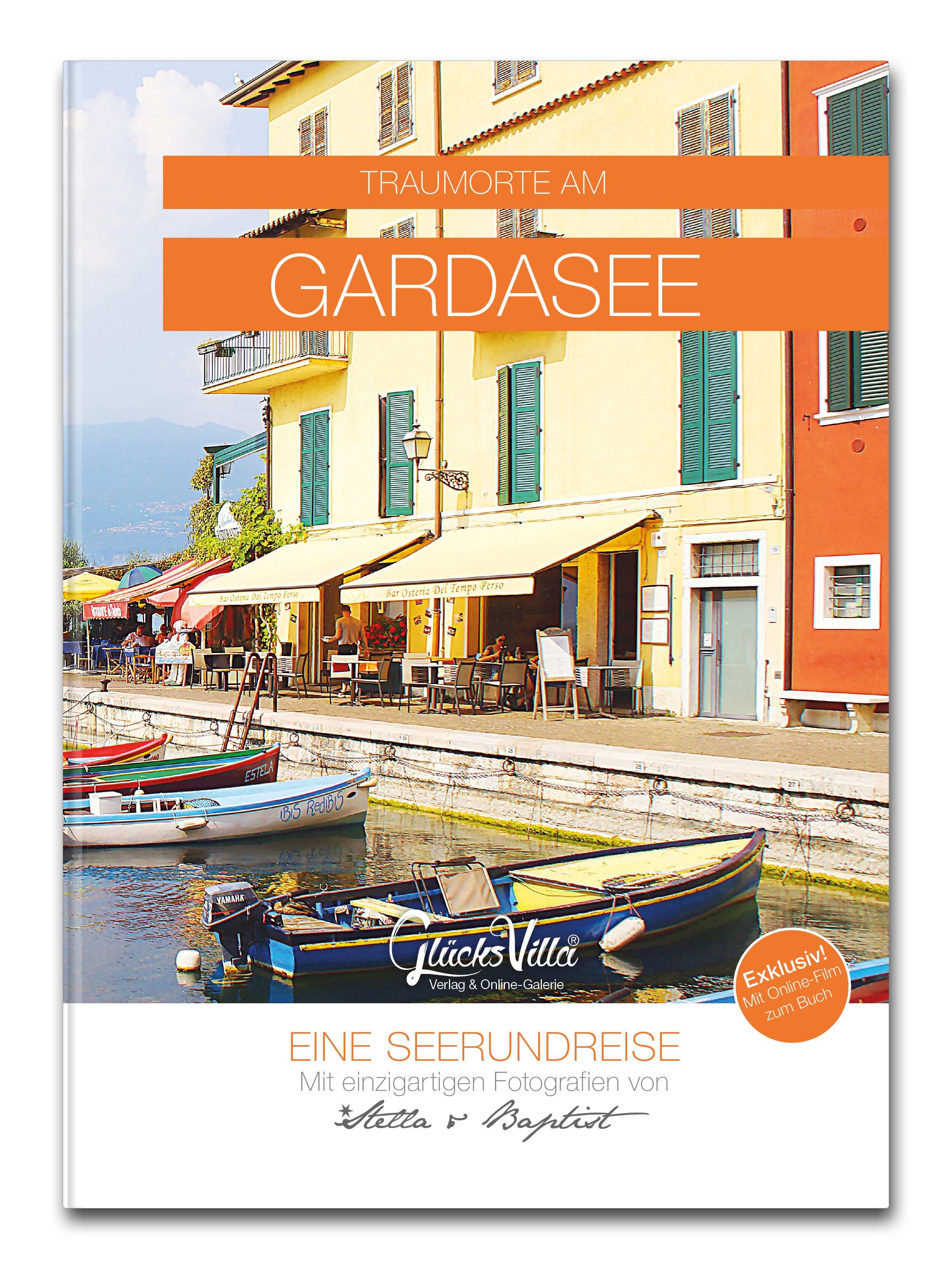 Cover-Abbildung für Traumorte am Gardasee (Hardcover) (99999---978-3-9818977-4-6)