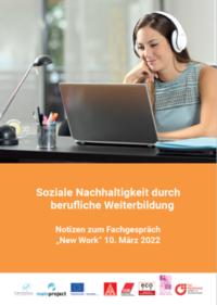 Soziale Nachhaltigkeit durch berufliche Weiterbildung