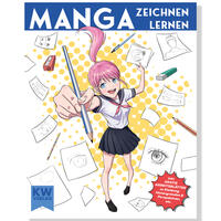 Manga zeichnen lernen für Anfänger & Fortgeschrittene - Cover
