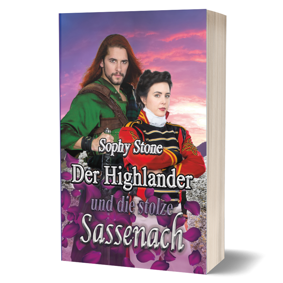 Cover-Abbildung für Der Highlander und die stolze Sassenach (Softcover/Paperback) (99999---978-3-9827418-2-6)