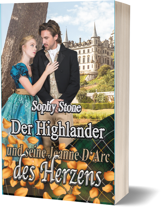 Cover-Abbildung für Der Highlander und seine Jeanne D'Arc des Herzens (Softcover/Paperback) (99999---978-3-9827418-8-8)