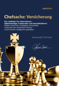 Cover-Abbildung für Chefsache: Versicherung (Softcover/Paperback) (99999---978-3-9827436-2-2)