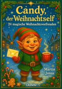Cover-Abbildung für Candy, der Weihnachtself - 24 magische Weihnachtsvorfreuden (Softcover/Paperback) (99999---978-3-98727-464-0)