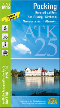 ATK25-M19 Pocking (Amtliche Topographische Karte 1:25000)