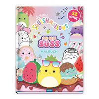 Cover-Abbildung für TRÖTSCH - Malbuch Original Squishmallows Oh wie süss Malbuch| Ab 3 Jahren (Softcover/Paperback) (99999---978-3-98802-548-7)