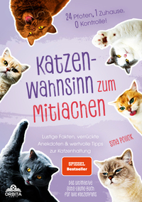 Cover-Abbildung für Katzen-Wahnsinn zum Mitlachen (Softcover/Paperback) (99999---978-3-98935-305-3)