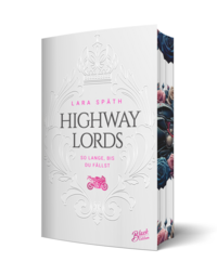 Cover-Abbildung für Highway Lords: So lange, bis du fällst | Aufwendig gestaltete Ausgabe mit Farbschnitt – das integrierte Page Overlay ist limitiert nur in der ers...