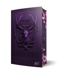 Cover-Abbildung für Hunters: Sinner King | Aufwendig gestaltete Ausgabe mit Farbschnitt – das integrierte Page Overlay ist limitiert nur in der ersten Auflage enthalt...