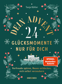 Cover-Abbildung für Dein Advent - 24 Glücksmomente nur für dich (Hardcover) (99999---978-3-98962-017-9)