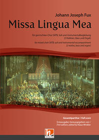 Missa Lingua Mea (SATB) - Gesamtpartitur