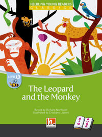 Young Reader, Level b, Classic / The Leopard and the Monkey (BIG BOOK)