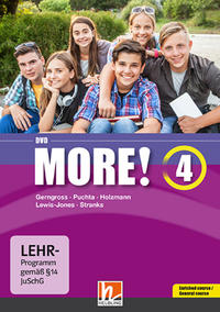 MORE! 4 DVD, für General Course und Enriched Course