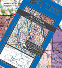 Austria VFR ICAO Luftfahrtkarte 500k