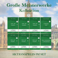 Große Meisterwerke Kollektion Softcover (Bücher + Audio-Online) - Lesemethode von Ilya Frank - Zweisprachige Ausgabe Englisch-Deutsch