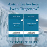 Anton Tschechow & Iwan Turgenew Softcover (Bücher + 2 MP3 Audio-CDs) - Lesemethode von Ilya Frank