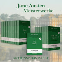Jane Austens Meisterwerke (Bücher + Audio-Online) - Lesemethode von Ilya Frank - Zweisprachige Ausgabe Englisch-Deutsch