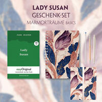 Lady Susan Geschenkset (Hardcover + Audio-Online) + Marmorträume Schreibset Basics