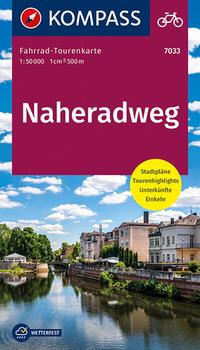 KOMPASS Fahrrad-Tourenkarte Naheradweg 1:50.000