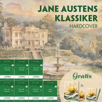 Jane Austens Klassiker Hardcover (7 Bücher + Audio-Online + exklusive Extras) - Frank-Lesemethode