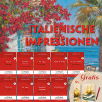 Italienische Impressionen (3 Bücher + Audio-Online + exklusive Extras) - Frank-Lesemethode