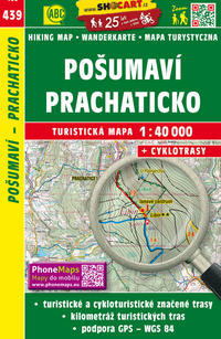 Pošumaví, Prachaticko / Böhmerwald-Vorgebirge, Prachatitz (Wander - Radkarte 1:40.000)