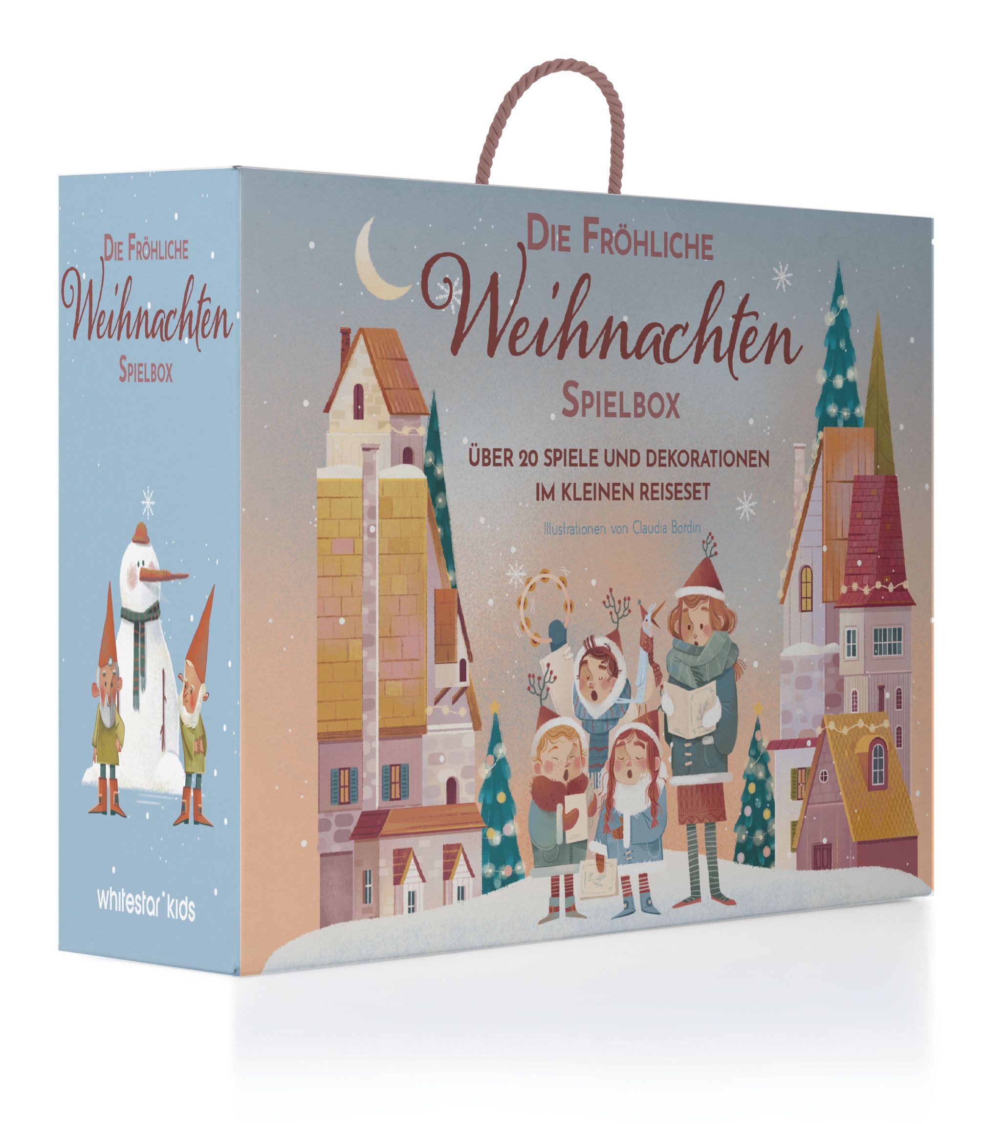 Cover-Abbildung für Die fröhliche Weihnachten Spielbox (99999---978-88-6312-755-3)
