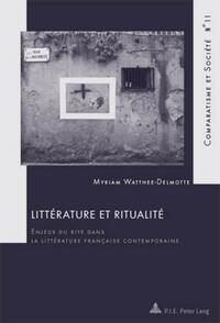 Littérature et ritualité