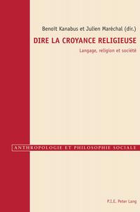 Dire la croyance religieuse