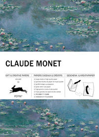 Geschenkpapierbuch Claude Monet