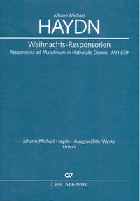 Weihnachtsresponsorien (Klavierauszug)