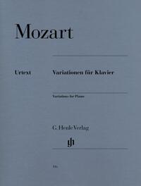 Wolfgang Amadeus Mozart - Variationen für Klavier