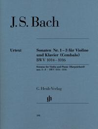 Johann Sebastian Bach - Violinsonaten Nr. 1-3 BWV 1014-1016