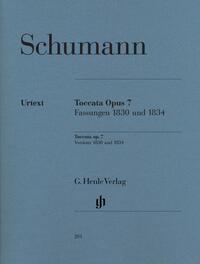 Schumann, Robert - Toccata C-dur op. 7, Fassungen 1830 und 1834