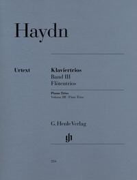 Joseph Haydn - Klaviertrios, Band III für Klavier, Flöte (oder Violine) und Violoncello