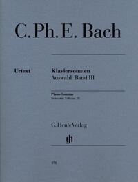 Carl Philipp Emanuel Bach - Klaviersonaten, Auswahl, Band III