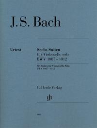 Johann Sebastian Bach - Sechs Suiten BWV 1007-1012 für Violoncello solo.