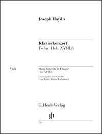 Joseph Haydn - Klavierkonzert (Cembalo) F-dur Hob. XVIII:3