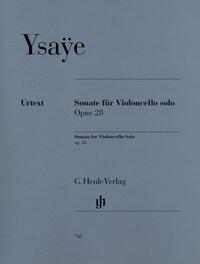 Eugène Ysaÿe - Sonate op. 28 für Violoncello solo