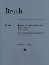 Max Bruch - Romanze F-dur op. 85 für Viola und Orchester
