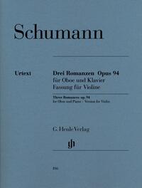 Robert Schumann - Drei Romanzen op. 94 für Oboe und Klavier