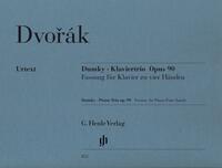 Antonín Dvorák - Dumky · Klaviertrio op. 90, Fassung für Klavier zu vier Händen