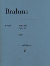 Johannes Brahms - Balladen op. 10