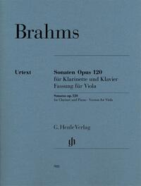 Johannes Brahms - Klarinettensonaten op. 120