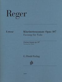 Max Reger - Klarinettensonate op. 107